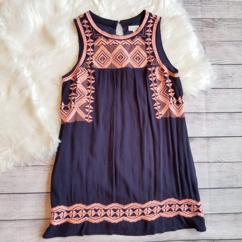 Tea n Cup Embroidered Summer Tunic